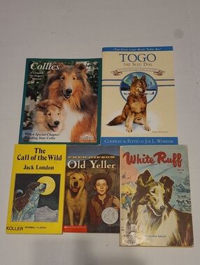 Assorted Classic Dog Books Collection - Mixed Colors